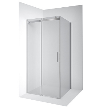 Душевой уголок Ambassador Benefit 19021101HX-120HX 120х120 стекло прозрачное профиль хром без поддона